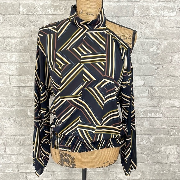 Allison Joy One Cold Shoulder Blouse - Picture 1 of 7